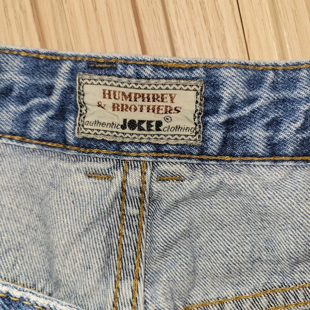 Vintage Humphrey & Brothers Authentic Joker Clothing Jeans Light Wash 36x30